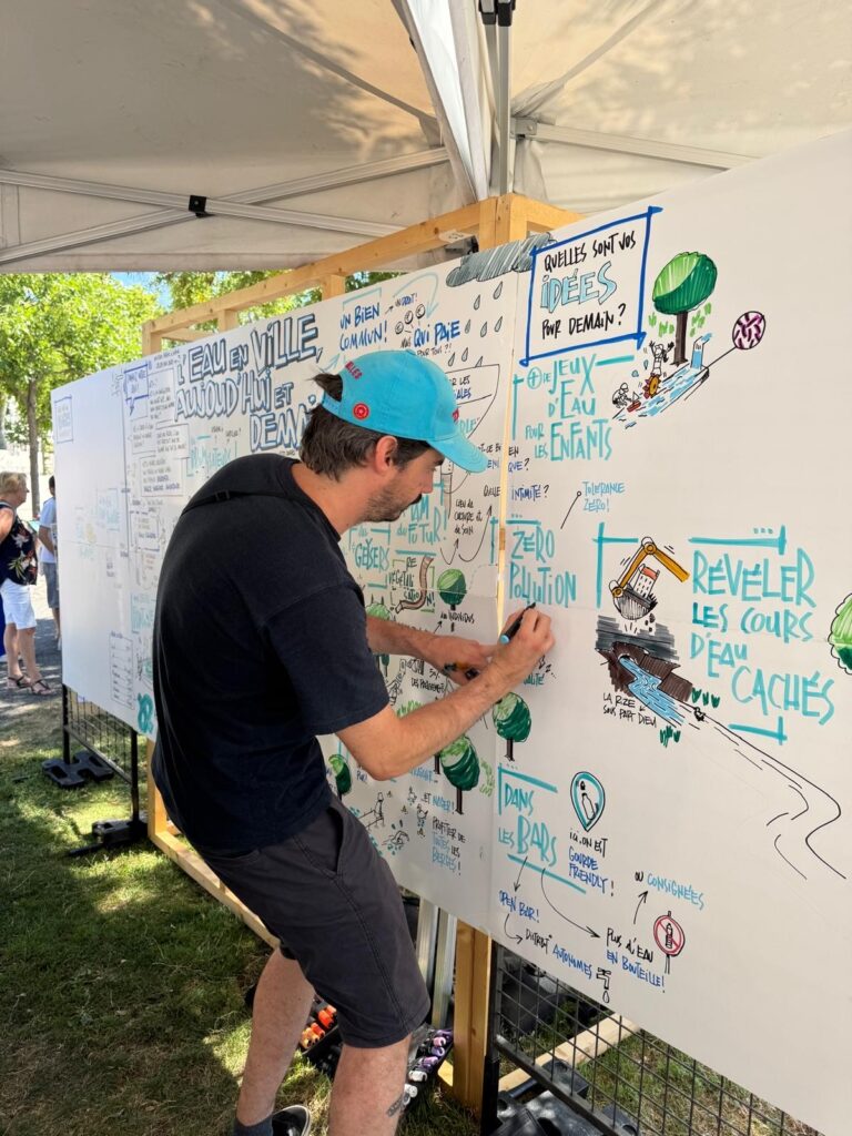 Stand Eau du Grand Lyon facilitation 