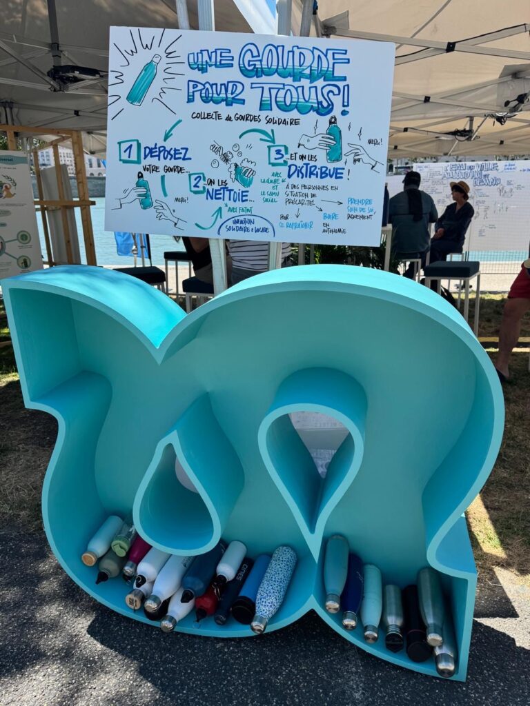 Une gourde pour tous eau du grand lyon